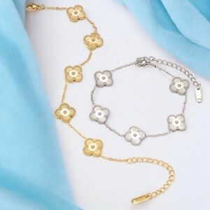 LUXURY GOLD OR SILVER BRACELET STAINLESS STEEL